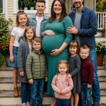 Eight Months Pregnant and Suddenly Raising Seven Children Alone, Until One Quiet Family Decision Changed Everything at His Beachside Wedding