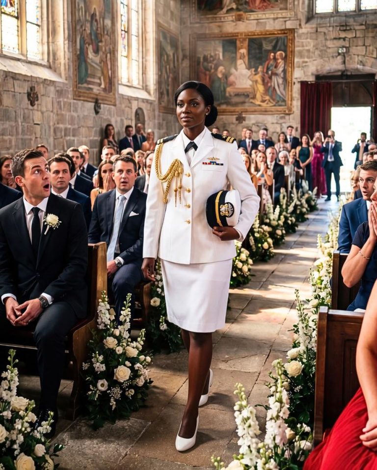 They destroyed her four wedding dresses hours before the wedding out of pure envy, but she arrived at the altar wearing something that made her own bl00d tremble with shame.