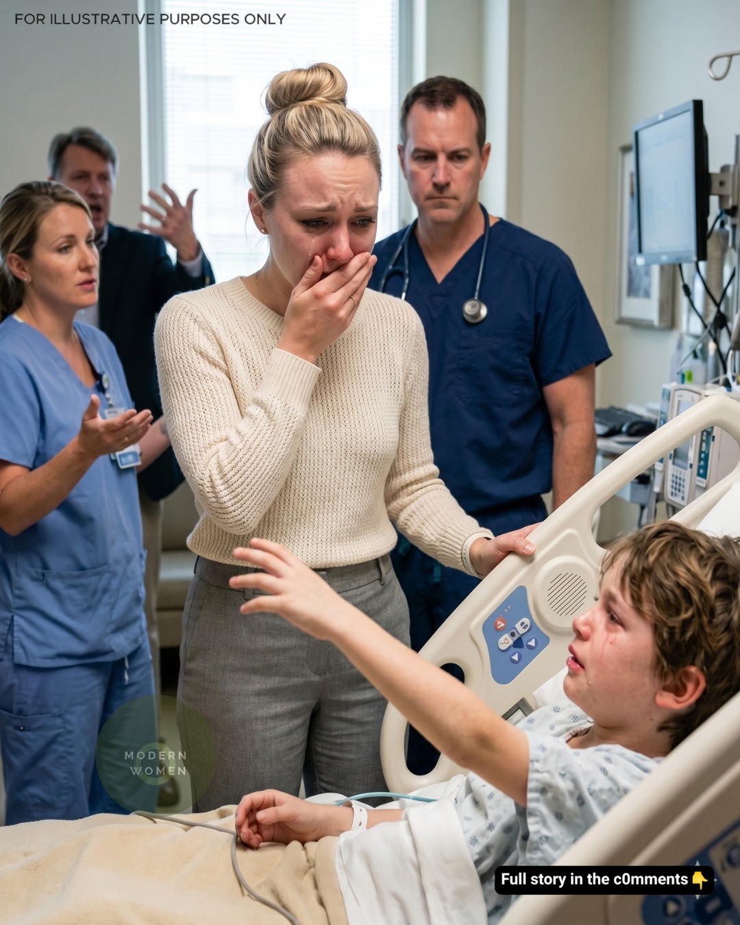 “Mom Said to Find the Lady With Two Eyes”—A Little Boy in the Hospital Bed Listed Me as His Emergency Contact