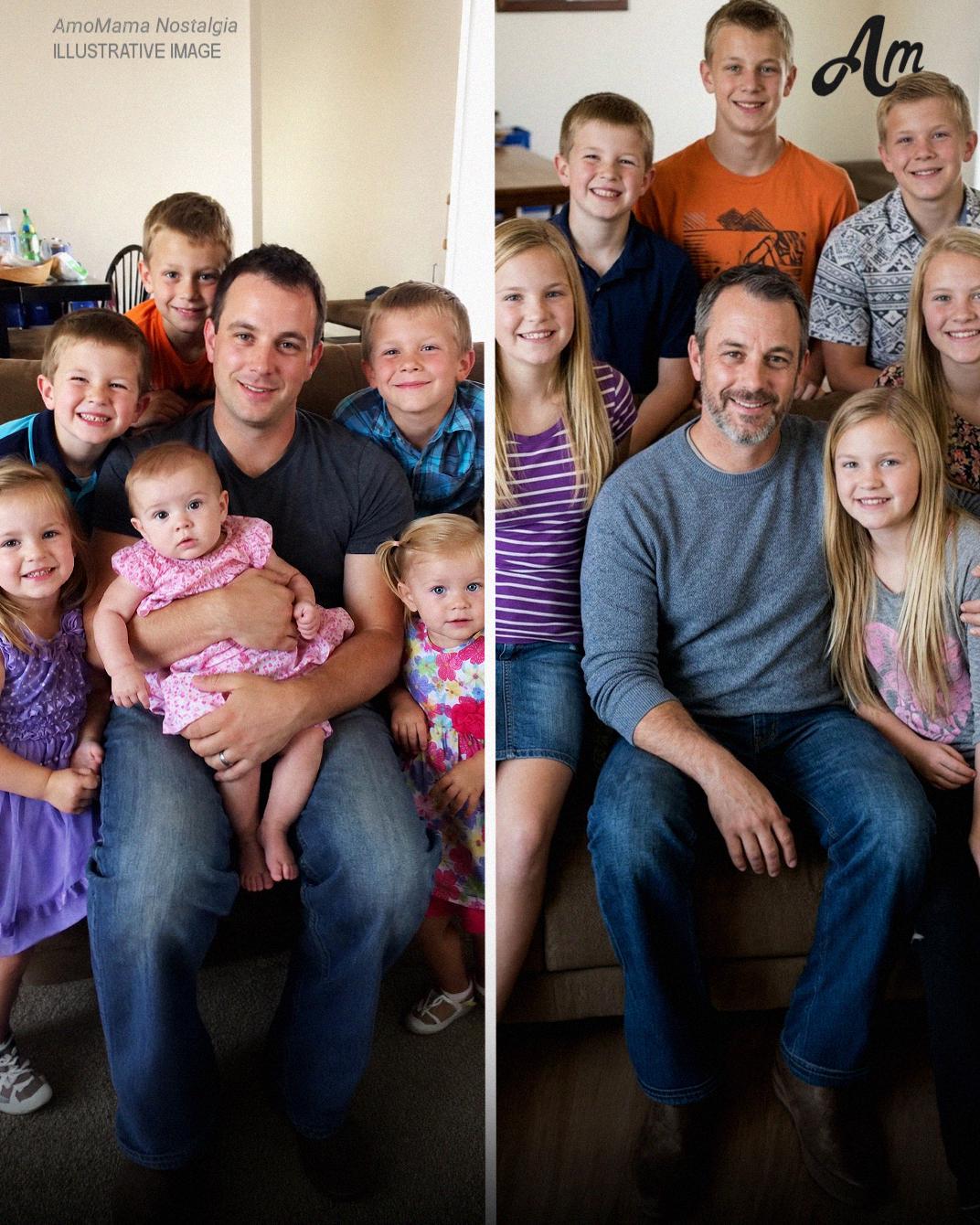 My Wife Left Me with Our 6 Children – 12 Years Later, She Returned for Our Son’s Birthday with a New Car, but He Handed Her a Box That Made Her Turn Pale