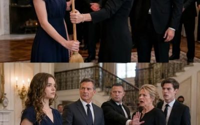 En el funeral de mi padre, mi madrastra me dio una escoba y, riendo, me dijo: «Esta es tu única herencia. Empieza a limpiar mi nueva casa».