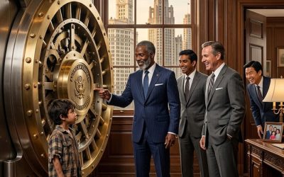 A millionaire offered 100 million dollars to a street child if he would open his impossible safe.