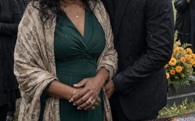 At my husband’s funeral, my son squeezed my hand. And he whispered, “You’re no longer part of this family.”