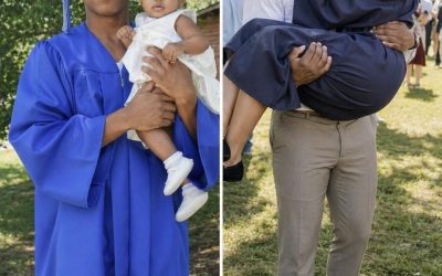 My Dad Raised Me Alone After My Birth Mother Left Me in His Bike Basket at 3 Months Old – 18 Years Later She Showed up at My Graduation