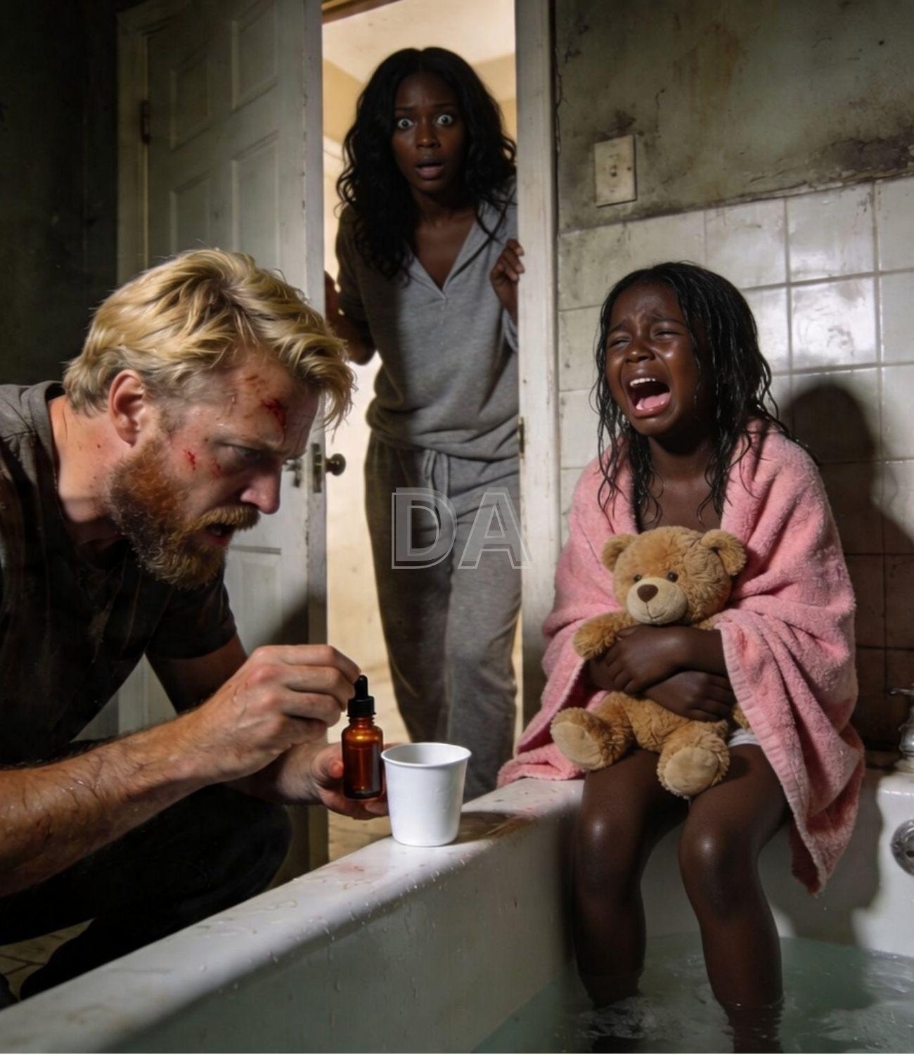My five-year-old daughter always bathed with my husband. They would stay in there for more than an hour every night. When I finally asked her what