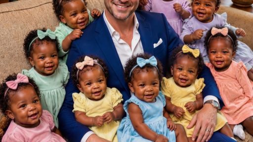 After Losing His Wife, He Adopted 9 Abandoned Baby Girls—46 Years Later, the World Was Left Speechless