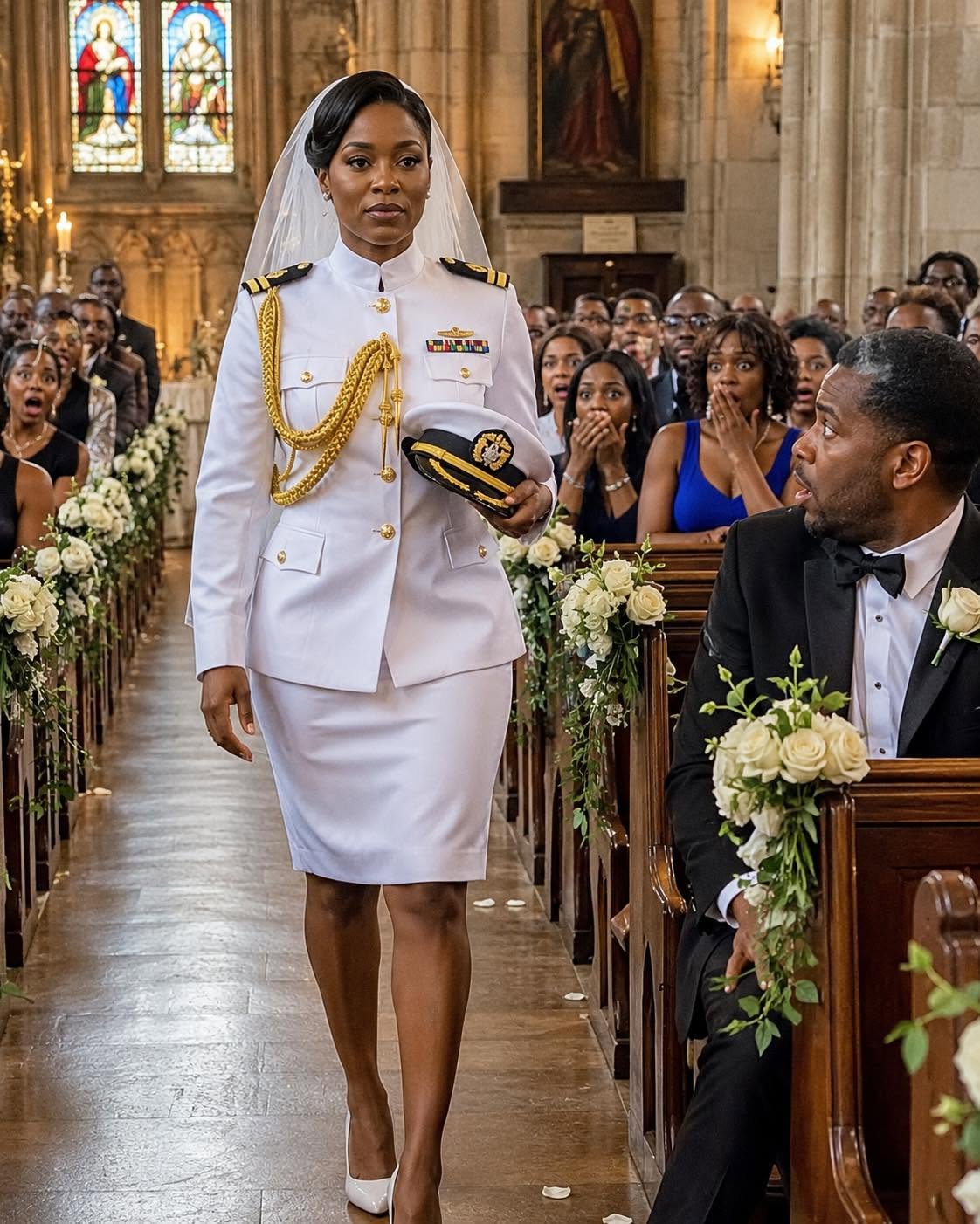They destroyed her four wedding dresses hours before the wedding out of pure envy, but she arrived at the altar wearing something that made her own bl00d tremble with shame. In San Antonio, Texas, people always said weddings had a way of bringing out the best in families.