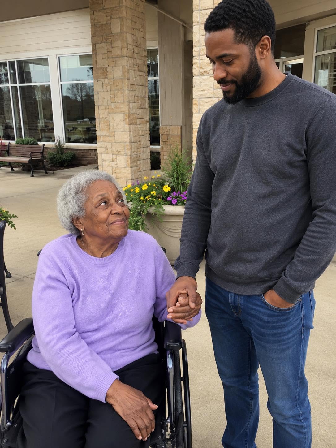 I pretended to be an old woman’s son at the nursing home because her REAL family paid me — after she died, the nursing home director said, “She left one FINAL request for you.”