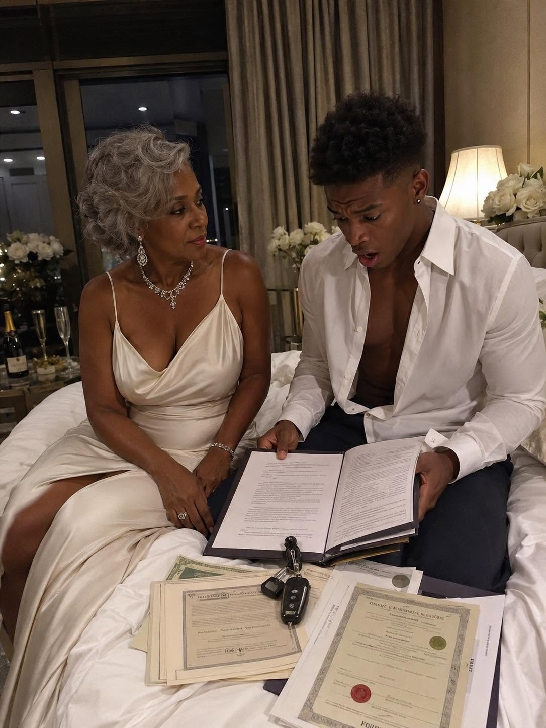 I married a 60-year-old woman, despite her entire family’s objections… but when I touched her body, a sh0cking secret came to light…
