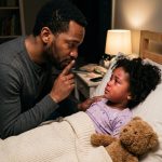 “Dad… my back hurts so much I can’t sleep. Mom said I shouldn’t tell you.”