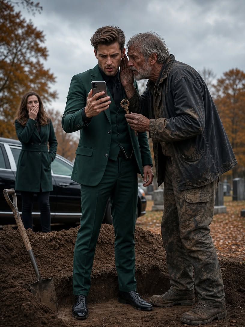Full Story: “At my father’s graveside, the gravedigger grabbed my arm and whispered, ‘Sir, your father paid me to bury an empty coffin…’”