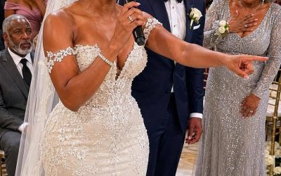 An hour before the wedding, I overheard my fiancé whispering to his mother, “I don’t care about her – I only want her money.” I wiped away my tears, walked up to the altar, and instead of saying “I do,” I said something that made my mother-in-law clutch her chest right there in the hall…