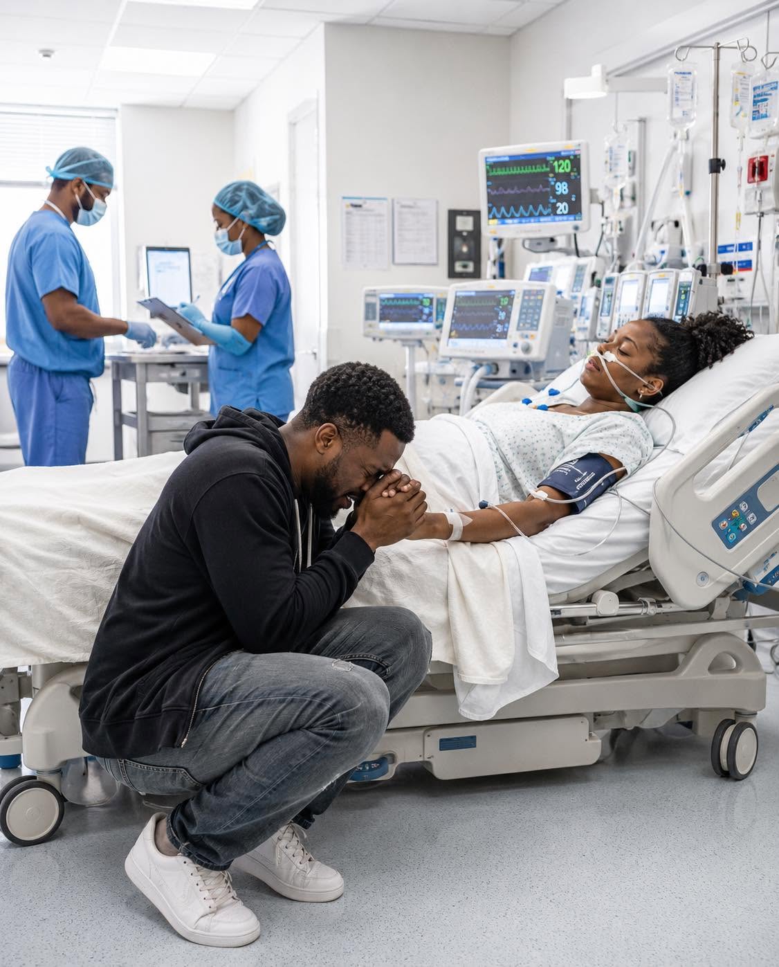At 5 AM, the police found my 5-month pregnant daughter bleeding out at a freezing bus stop. “Her husband and his mother beat her,” the doctor whispered. “She and the baby won’t survive the night.” My heart completely stopped. Her arrogant, wealthy husband thought he could commit murder and get away with it. He didn’t know about my past. I didn’t cry. I made one phone call to the men I used to work with. His entire mansion was about to become a graveyard.