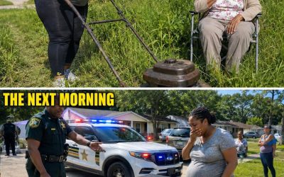 I Mowed the Lawn for the 82-Year-Old Widow Next Door – The Next Morning, a She.riff Woke Me up with a Request That Made My Bl.00d Run Cold