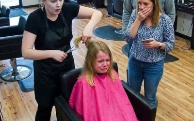The Word Hidden Beneath Her Hair