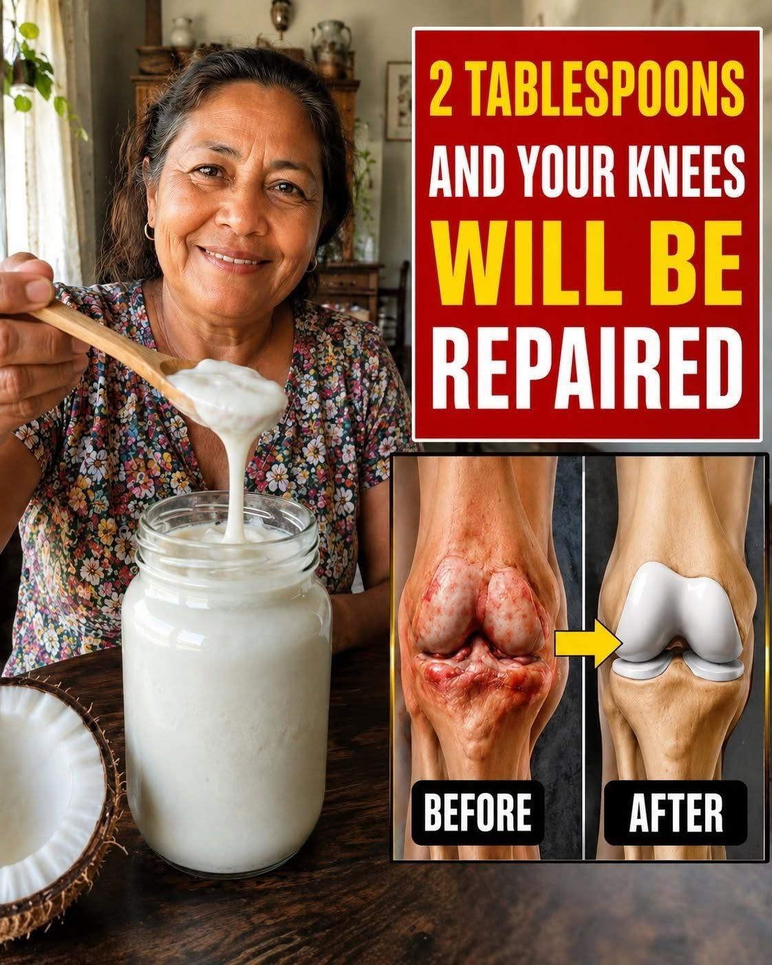 97-year-old orthopedic doctor reveals: A single food can regenerate knee cartilage in just 24 hours! 🦴✨ I’ll share the recipe in exchange for a