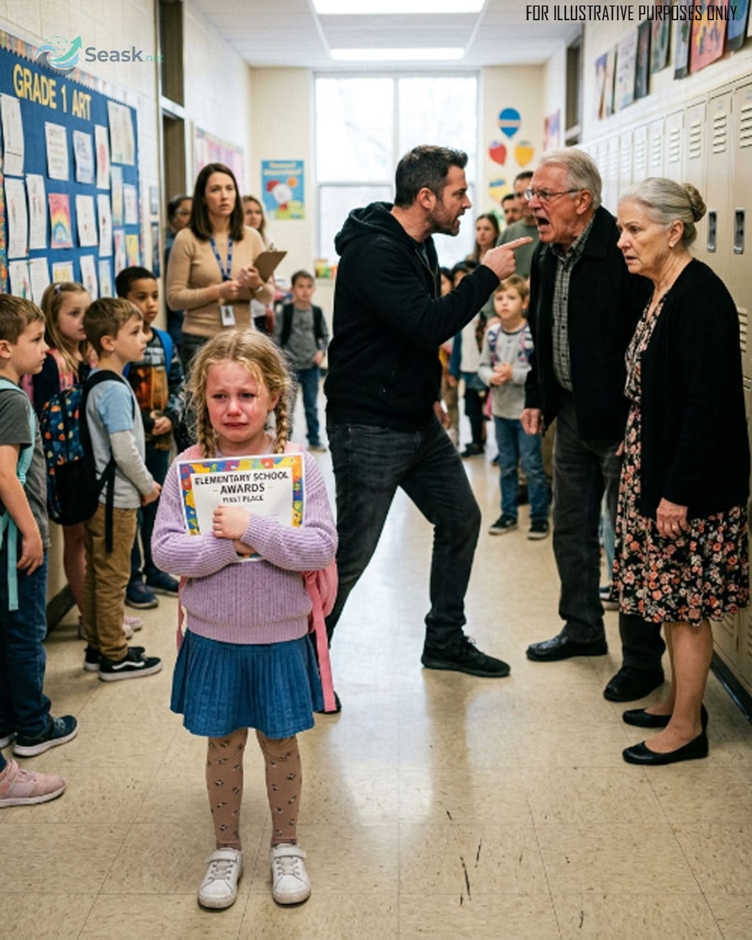 After my 6-year-old daughter won first place in a major competition, she ran to my parents, glowing with pride to share the news—but they shattered her joy with just one sentence.