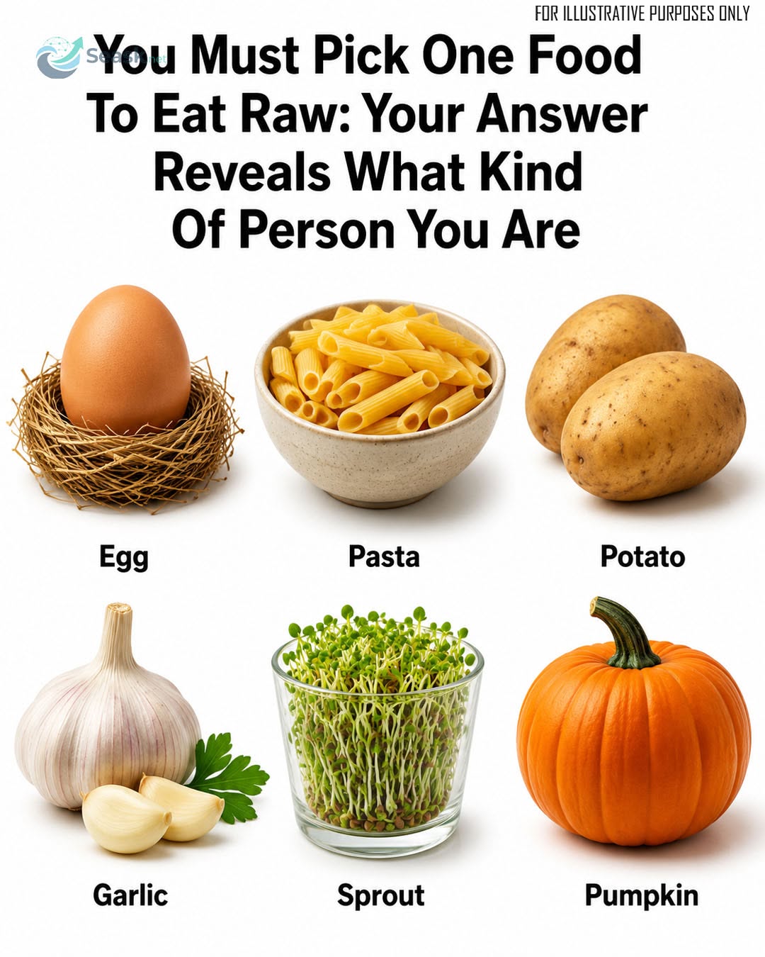 You Must Pick One Food to Eat Raw: What Your Choice Reveals About You