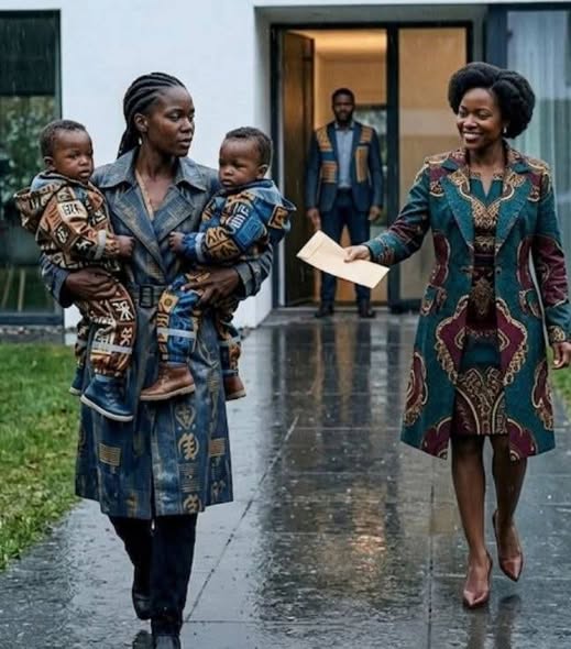 The husband flung his wife and children out, but his lover followed them, gave the wife 10 million naira, and whispered in her ear, “Come back in