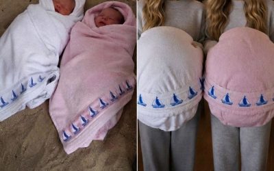 I Adopted Twin Baby Girls I Found Wrapped in Towels in a Beach Changing Cubicle – On Their 18th Birthday, They Handed Me the Same Towels and Whispered, ‘Dad… We Owe You the Truth’