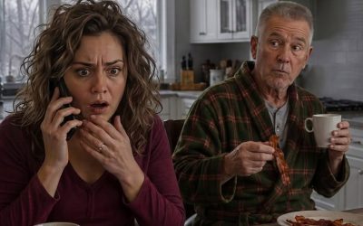 My Sister Called to Tell Me Our Father Was D.ead While He Sat Beside Me Eating Bacon. She Had No Idea the Lie She Told That Morning Would Uncover the Secret Our Family Had Buried for Thirty-Two Years.