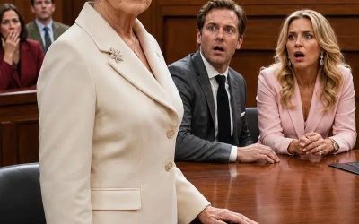My son and daughter-in-law started to laugh when i entered the courtroom: “Ha-ha, now we’re going to leave her with nothing.” But they didn’t know one thing about me, and as soon as the judge looked at me, he said: “Mrs. Eleanor Vance? Is that you?”
