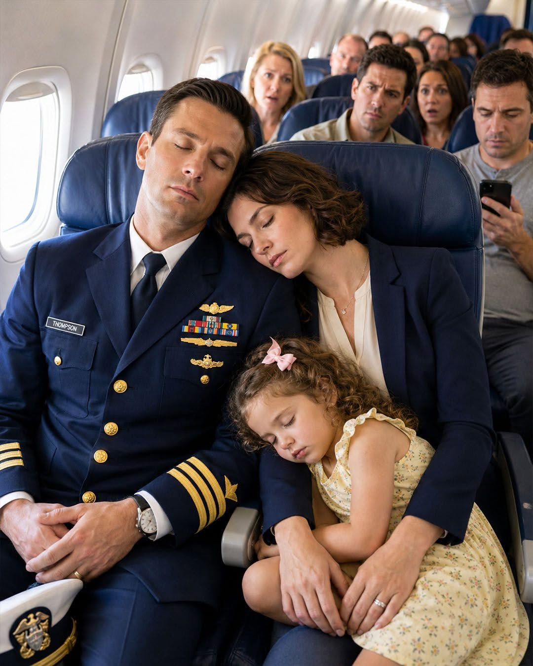 My Ex Turned a Viral Photo From My Flight Against Me… He Had No Idea an Old Hidden Picture Would Expose His Biggest Secret