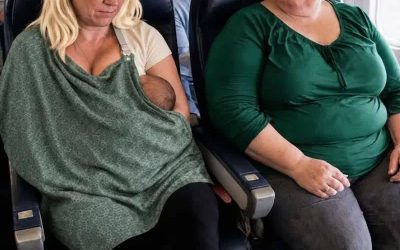 I Was Breastfeeding My 5-Month-Old Baby When the Woman Sitting Next to Me on the Plane Said, ‘Lock Yourself in the Toilet’ – Then My Older Daughter Put Her in Her Place